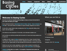 Tablet Screenshot of basingcycles.co.uk